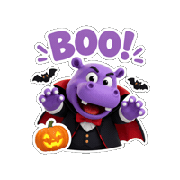 Trick Or Treat Halloween Sticker