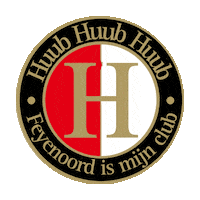Feyenoord Huub Sticker by Zettje in de goede richting