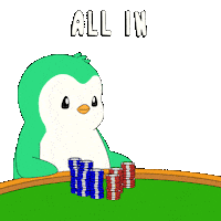 Betting All In Sticker by Abster