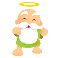 Dewaweb smile god fist bump hosting Sticker