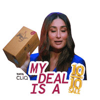 tata_cliq bollywood sale super deals Sticker