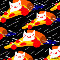 Cat Pizza GIF by Animation Domination High-Def