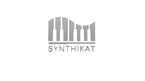 Synthikat giphyupload logo twist synthikat Sticker