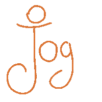 Jogging Running Sticker