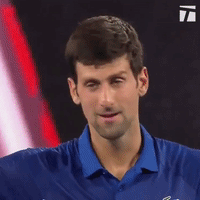 djokovic GIF by Tennis Channel