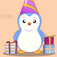 Happy Birthday Party GIF by Pudgy Penguins