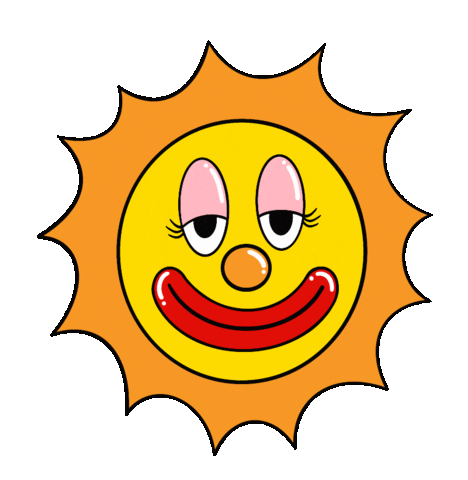 Happy Summer Sticker by Natalie Michelle Watson