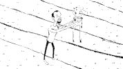 black and white animation GIF by Sarah Schmidt