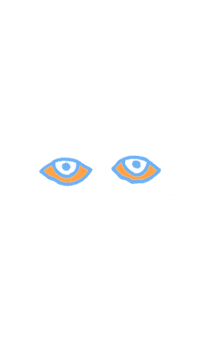 eyes Sticker by The Elwins