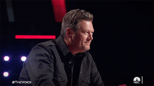 Blake Shelton Nbc GIF by The Voice