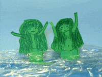 best friends paper GIF by Philippa Rice