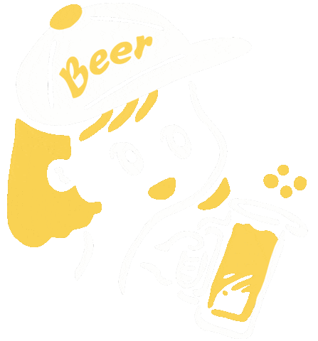 Beer 酒 Sticker by ojiya_oyaji