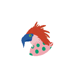 Fauna Sticker by Sun Hands Collective