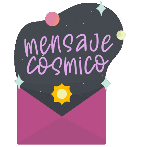 Marianaleeoficial texto astral mensaje cosmico Sticker