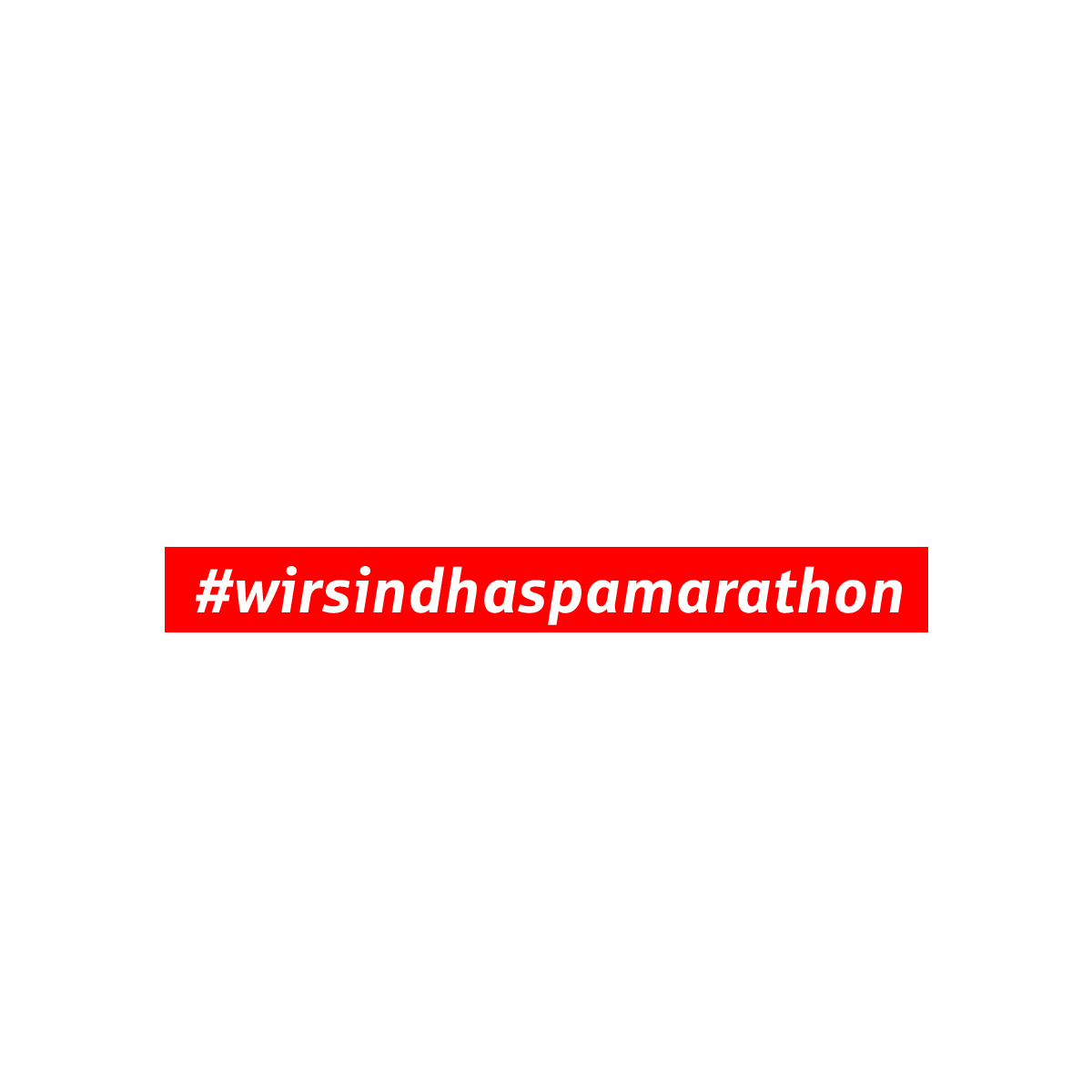 marathon hamburg Sticker