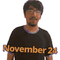 24 November Sticker