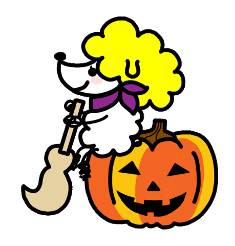 Dog Halloween Sticker