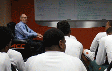 miamihurricanes giphyupload sports dancing giphysports GIF