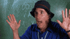 Movie gif. Henry Winkler as Coach Klein holds his hands up as if surrendering and says, "I don't know where I am." The clip shuffles and spins before coming back together.