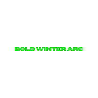 Winter Arc Sticker by Bold Ape