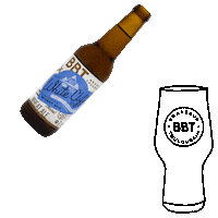 Beer Drink Sticker by BBT BRASSEUR TOULOUSAIN