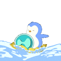 Crypto Penguin Sticker by Pudgy Penguins