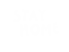 Stay Home Sticker by Variety