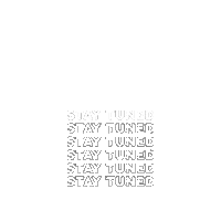 Stay Tuned Sticker by Devstock