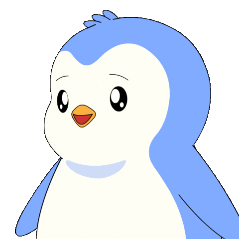 Funny Face Mood Sticker by Pudgy Penguins
