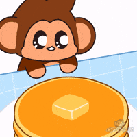 Hungry Monkey GIF by Chimpers