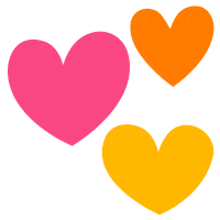 Pink Heart Love Sticker