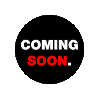 Coming Soon Sticker by SOVISO