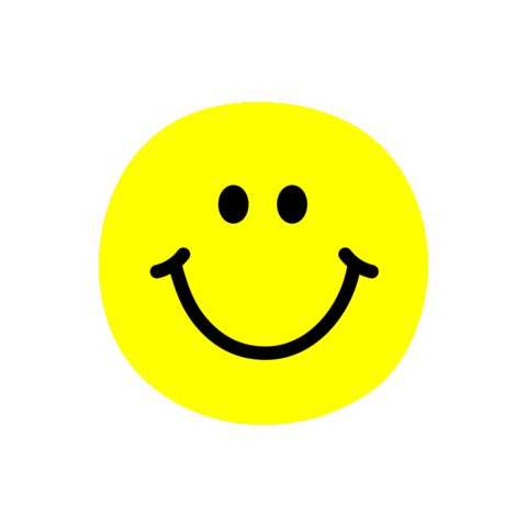 Happy Fun Sticker by Ana Bekoa