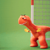 Game Time Football GIF by Claynosaurz