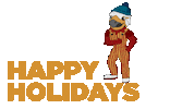 Merry Christmas Winter Sticker by Coe College