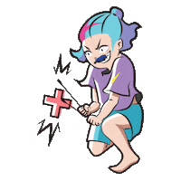 irisyamamura music band brasil kick Sticker