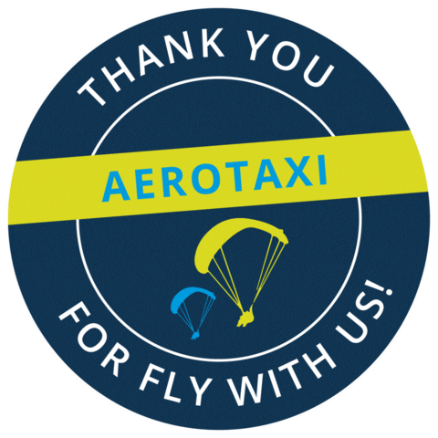 Paragliding Sticker by Aerotaxi