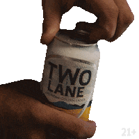 Happy Hour Beer Sticker by Two Lane Brewing