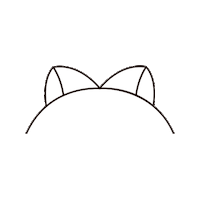 cat meow Sticker