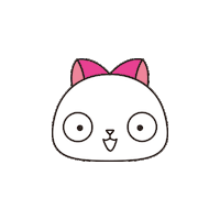 happy cat Sticker