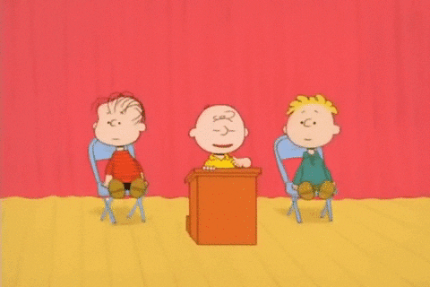 youre not elected charlie brown GIF by Peanuts