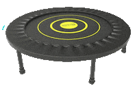 Fitness Trampoline Sticker by Decathlon Singapore