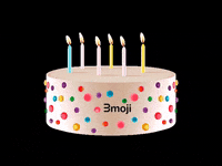 Birthday Cake GIF by Bmoji