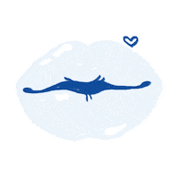 Lips Kiss Sticker by Blue Medical Spa