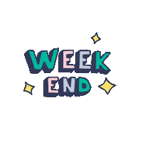 Happy Sunday Weekend Sticker