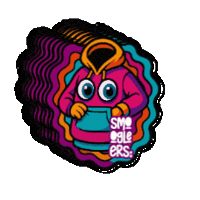 Smoogleers smoogleers hoodieeyes Sticker