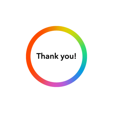 Thanks Thank You Sticker by Payoneer