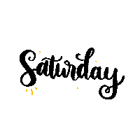 Saturday Instagram Sticker Sticker