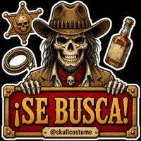 Skull Se Busca GIF