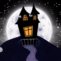 Halloween Moon GIF